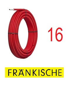 Alpex pipe 16x2 50 m Red Hose