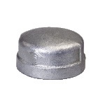 Malleable Iron Cap 3/8F Nickel