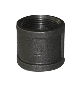 Malleable Iron Coupling 5/4Fx5/4F Black