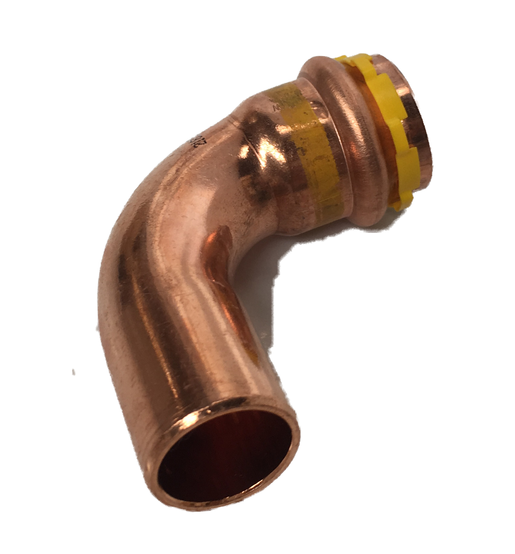 Copper Sudopress Press 90°Bend for GAS 15x15 V-profile 