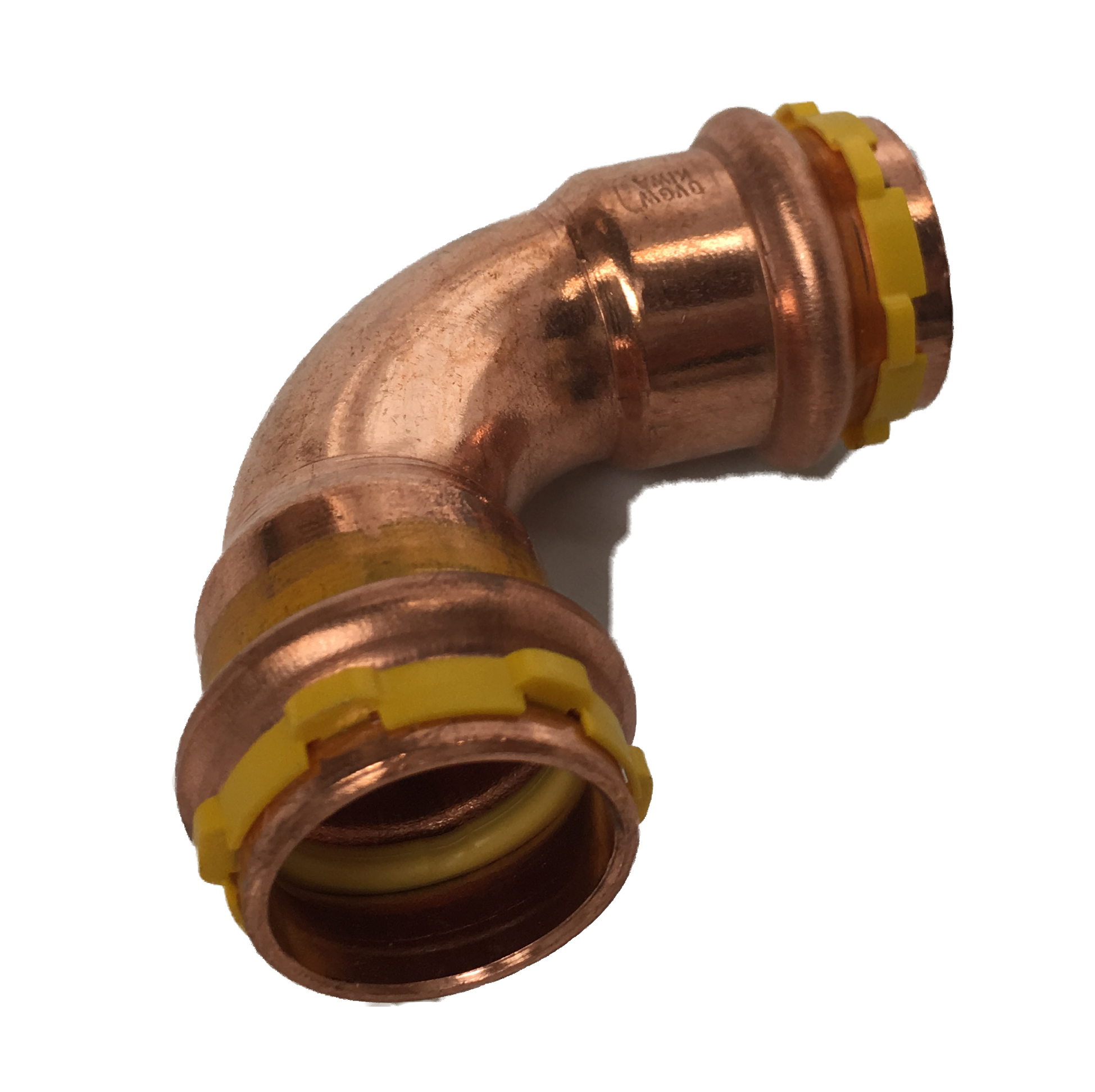 Copper SudopressPress Bend FF GAS 15x15 V-profile 