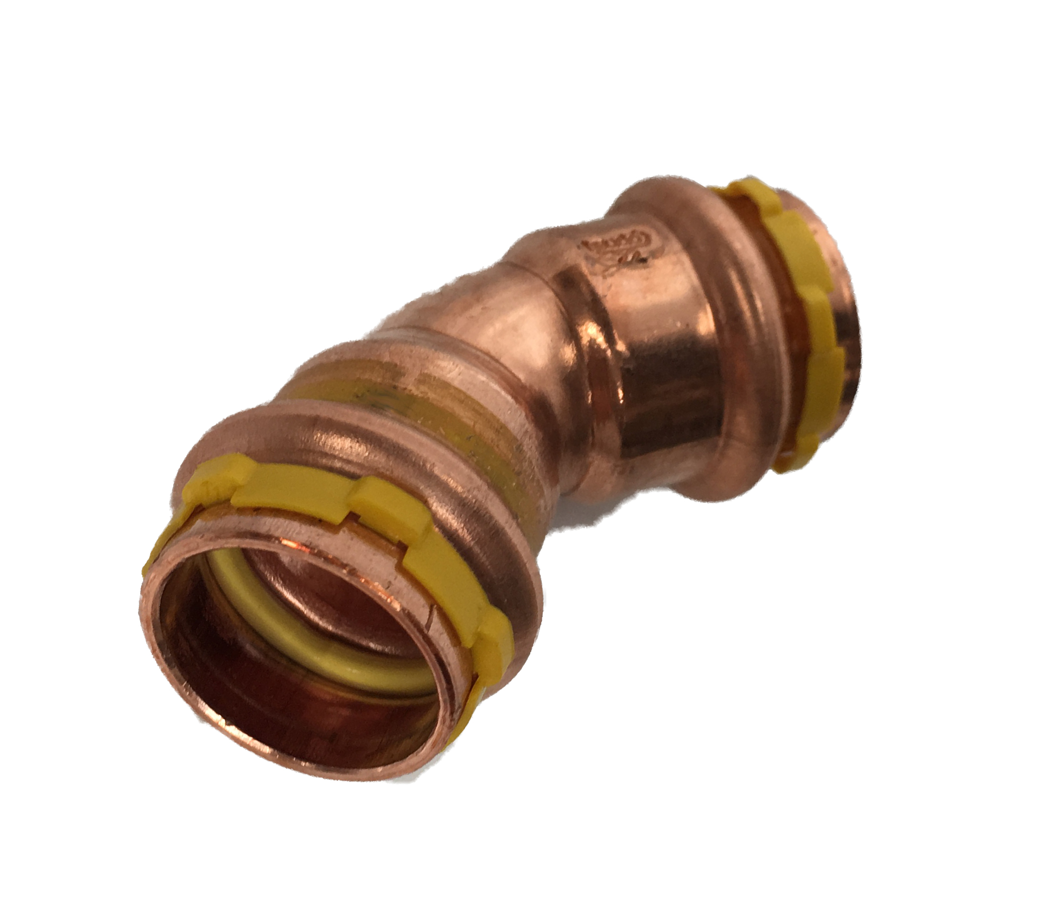 Copper Sudopress Press 45°Bend FF GAS 18x18 V-profile 