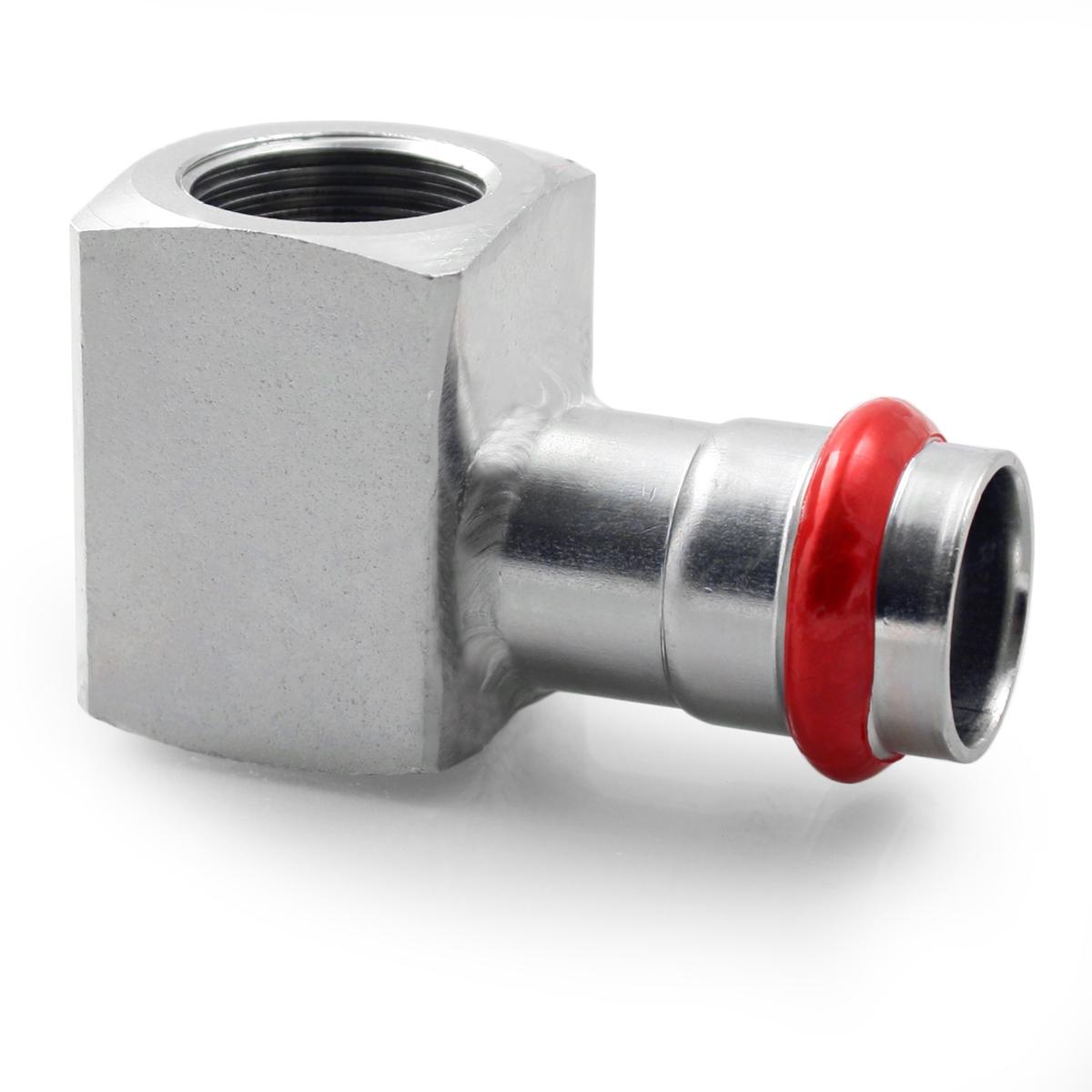 Press Steel Elbow Female 1/2Fx22