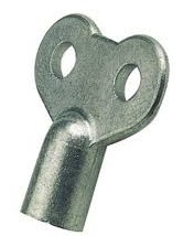 Radiator key for radiator plug METAL Mickey