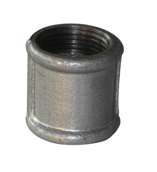 Malleable Iron Coupling 10/4 F x 10/4 F Nickel