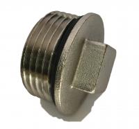 Brass Plug 5/4M Nickelplated