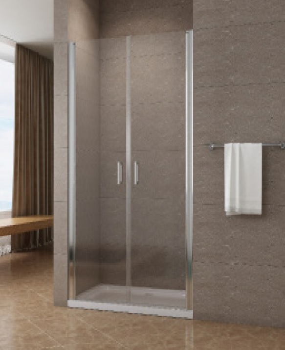 Shower Turning Saloon door 90cm H2000 6mm