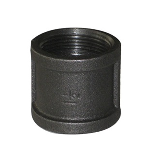 Malleable Iron Coupling 6/4Fx6/4F Black