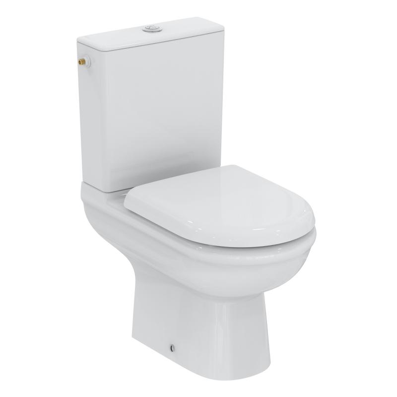 Design Toilet Pack with hybrid outlet Ideal Standard