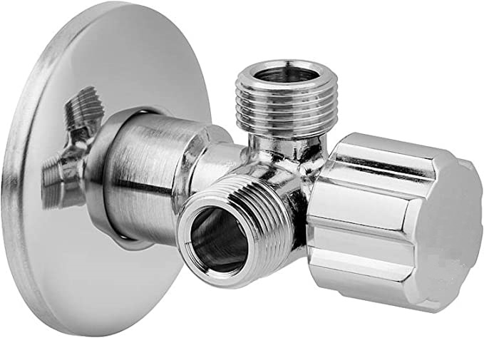 BELLINI Double V-type Cut-off Valve 1/2M x 2x3/8M (DN10)