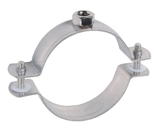 Single PRO Pipe clamp M8 32-36 w/o gasket