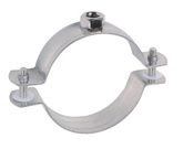 Single PRO Pipe clamp M8 38-43 w/o gasket