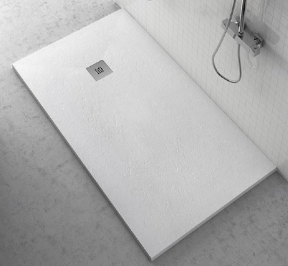 COMPOSITE Shower Tray 90x90x2.6 cm WHITE