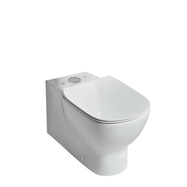 Design Horizontaal Uitlaat WC pot Ideal Standard met softclose T335801 z/ tank