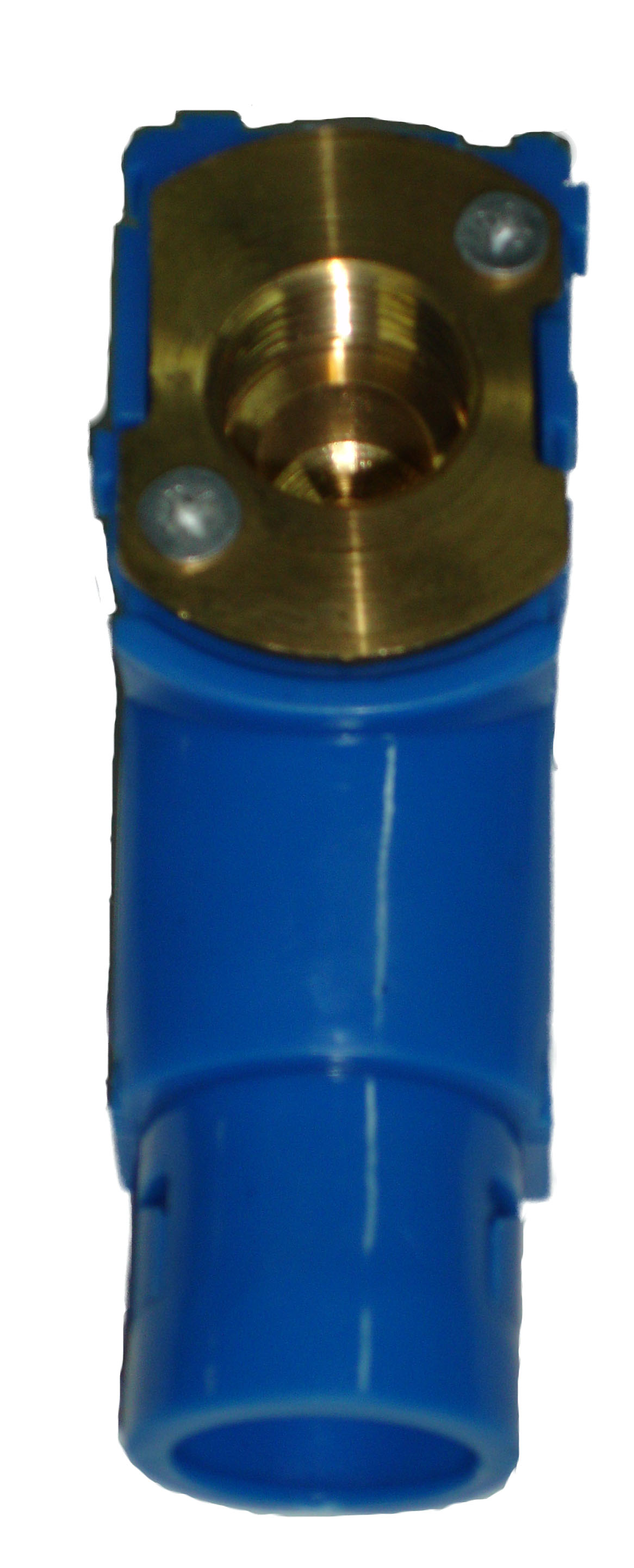 Boîtier encastrable à sertir 1/2F x 16  Simple Bleu