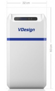 DURLEM Adoucisseur V-DESIGN 93012F