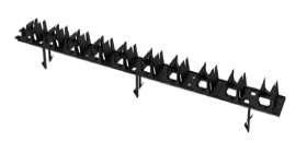 Clip rail for UFH 16-18mm diameter Length 1m with 18mm staples