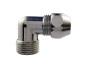 Chromed Elbow Male 3/8Mx10