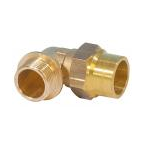 Gas compression Elbow Male 3/4Mx22