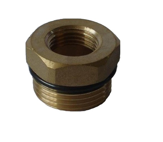 Brass Reduction 4/4M x 3/4F w/ oring