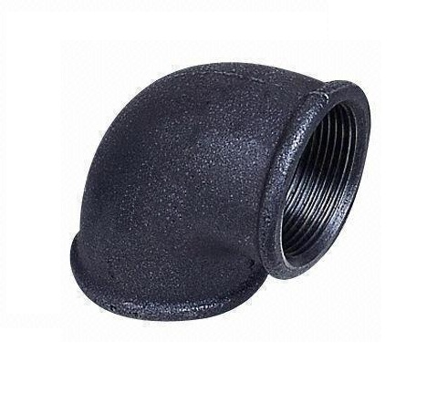 Malleable Iron Elbow 90° 4/4Fx4/4F Black