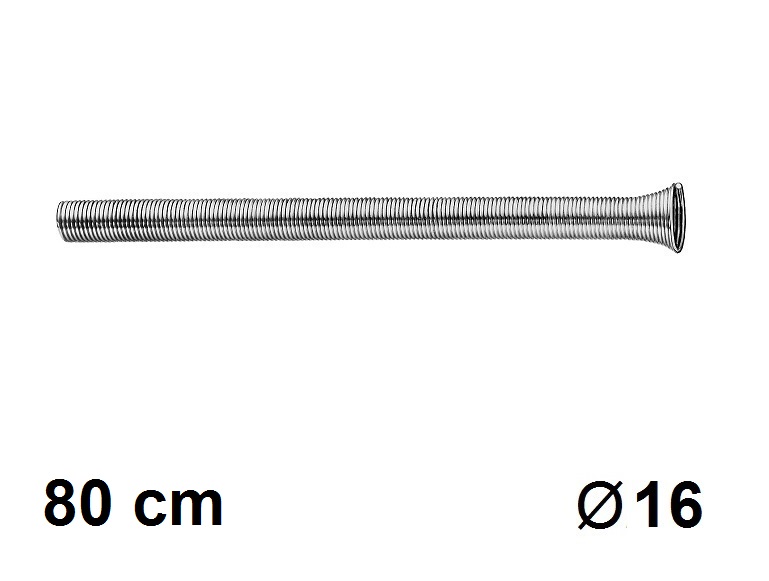 Ressort Extérieur Ø16 - 80 cm 