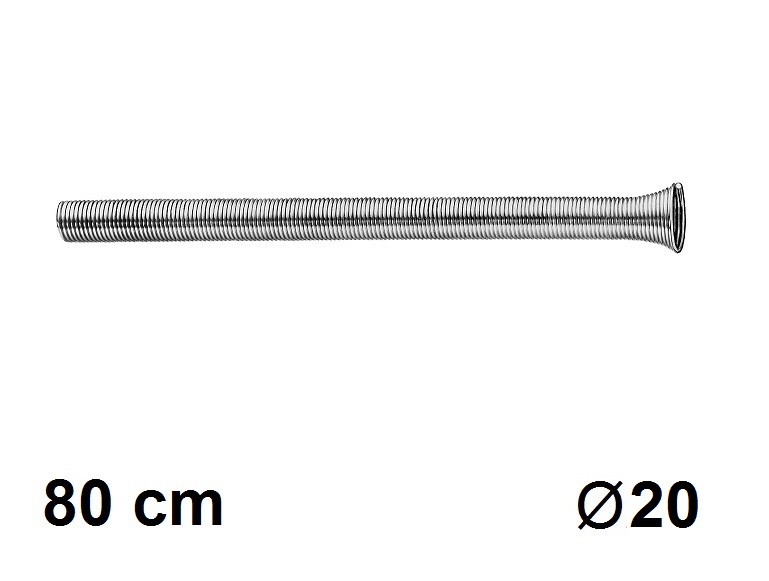 Buitenbuigveer Ø20 - 80 cm 